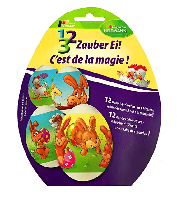 Bandes décoratives pour oeufs de Pâques