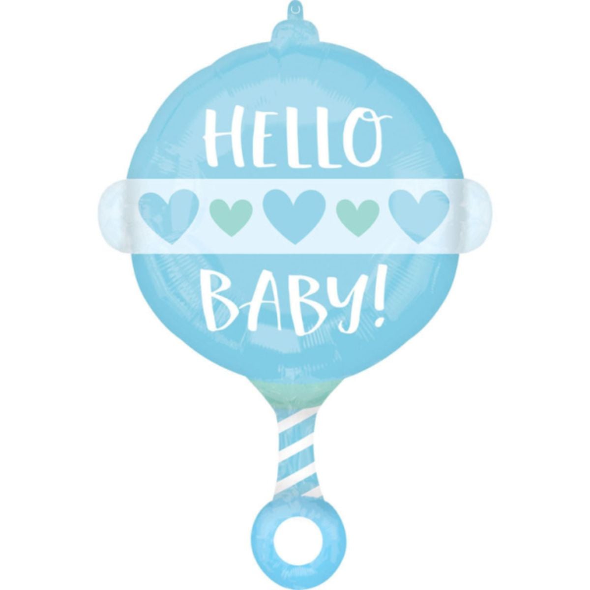 Ballon Alu - Hochet Bleu