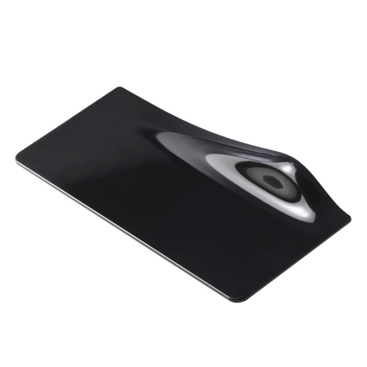 Support en plastique - Rectangle noir