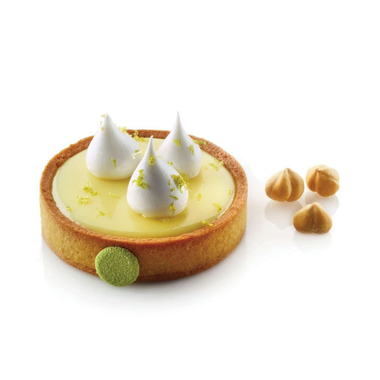 Cercles à tarte perforés - 8 cm (6pcs)