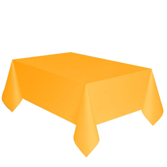 Nappe en Papier Jaune 137 x 274 cm