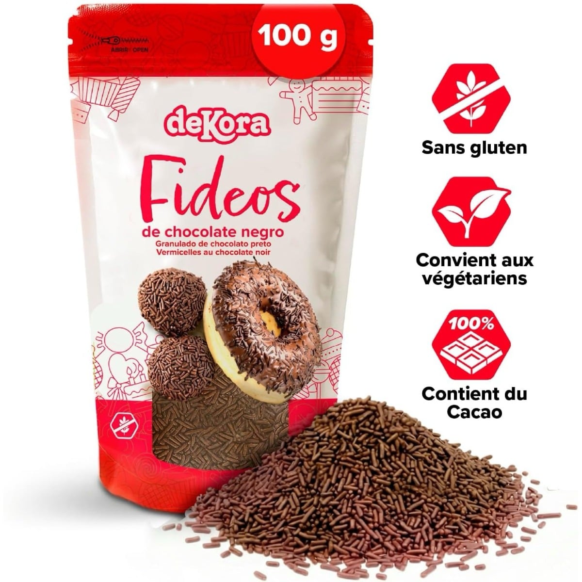 Vermicelles au chocolat