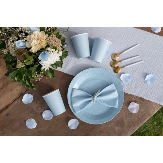 Gobelets Bleu ciel (10pcs)