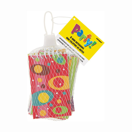 Bloc notes avec spirale (6pcs)