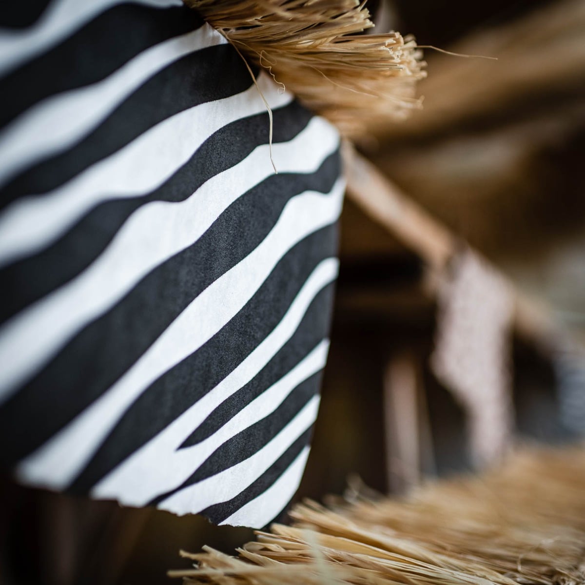 Chemin de table - Zebre (3m)