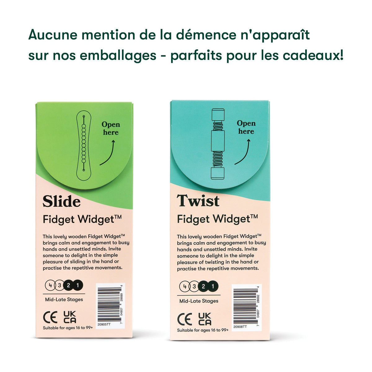 Fidget Widget Doppelpack (2 Stück)