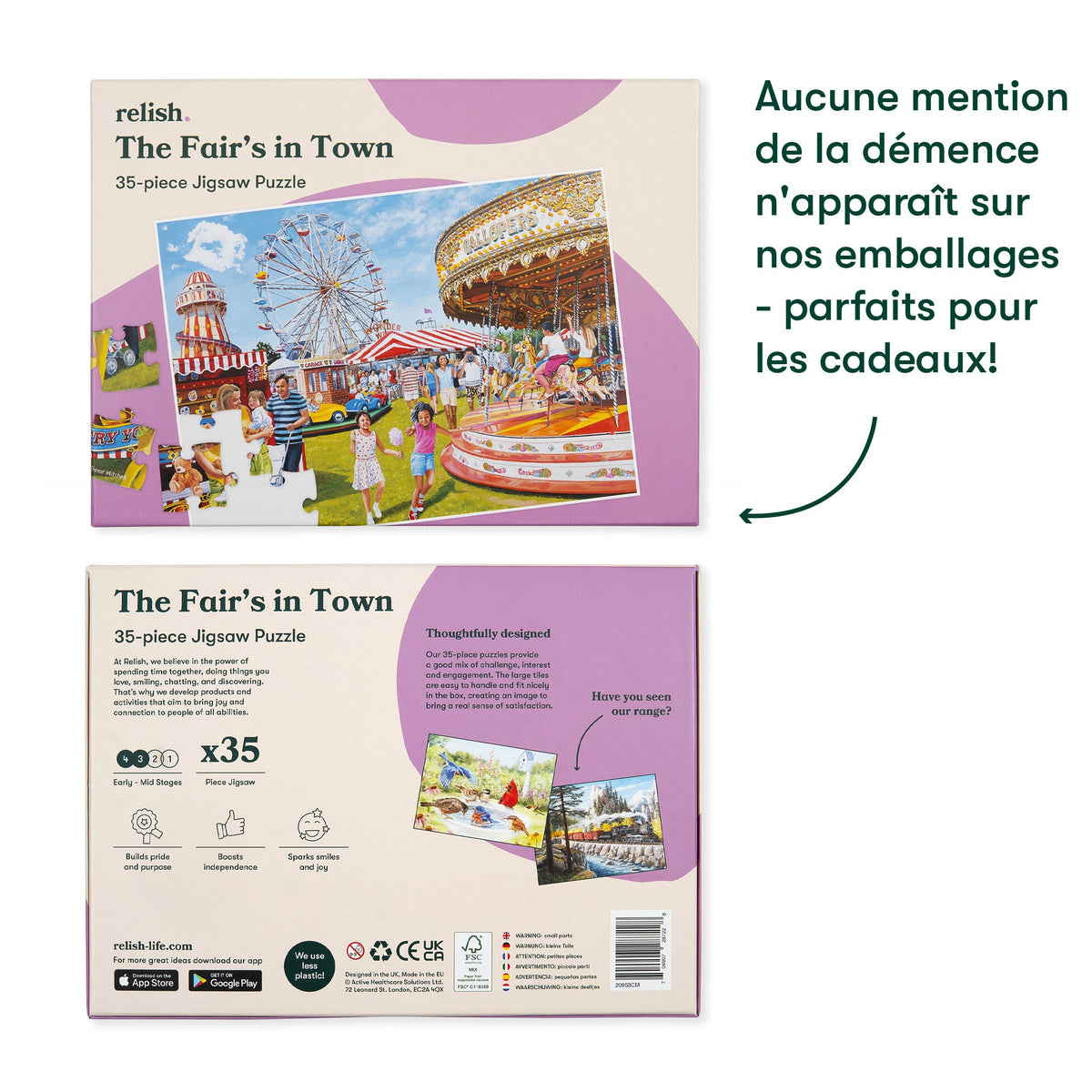 35-piece Puzzle - Amusement Park