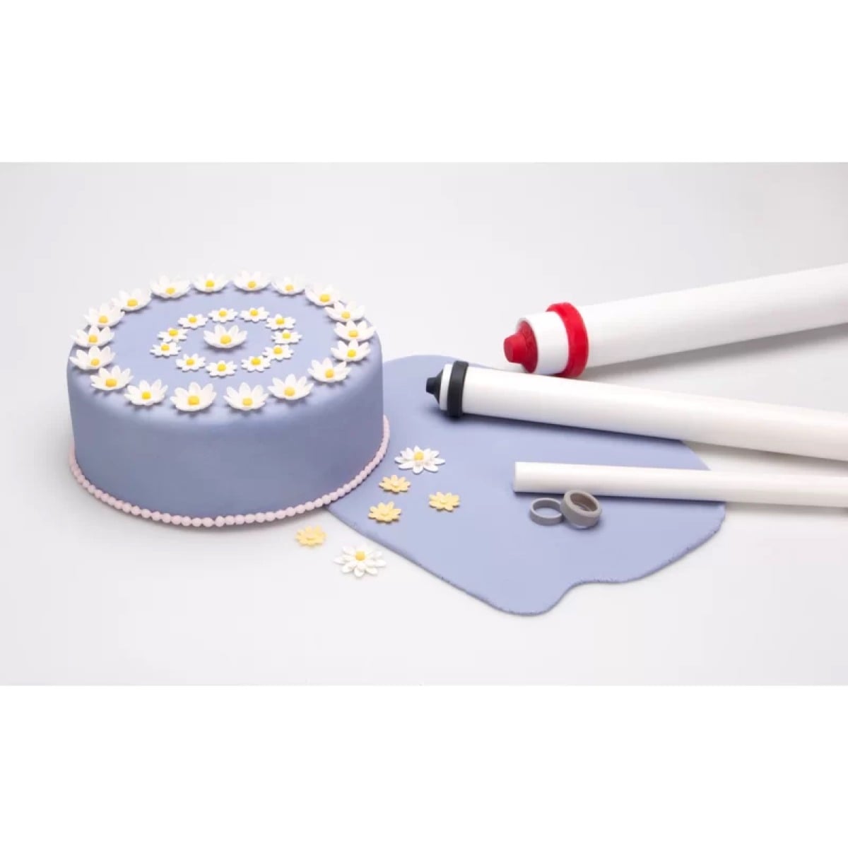 3 Rouleaux à pâtisserie ajustable avec anneaux