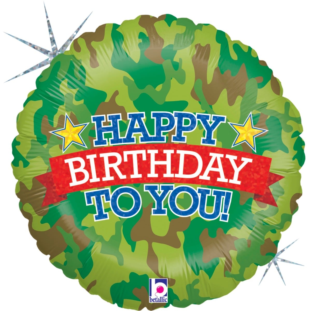 Ballon Alu - Camouflage (46cm)