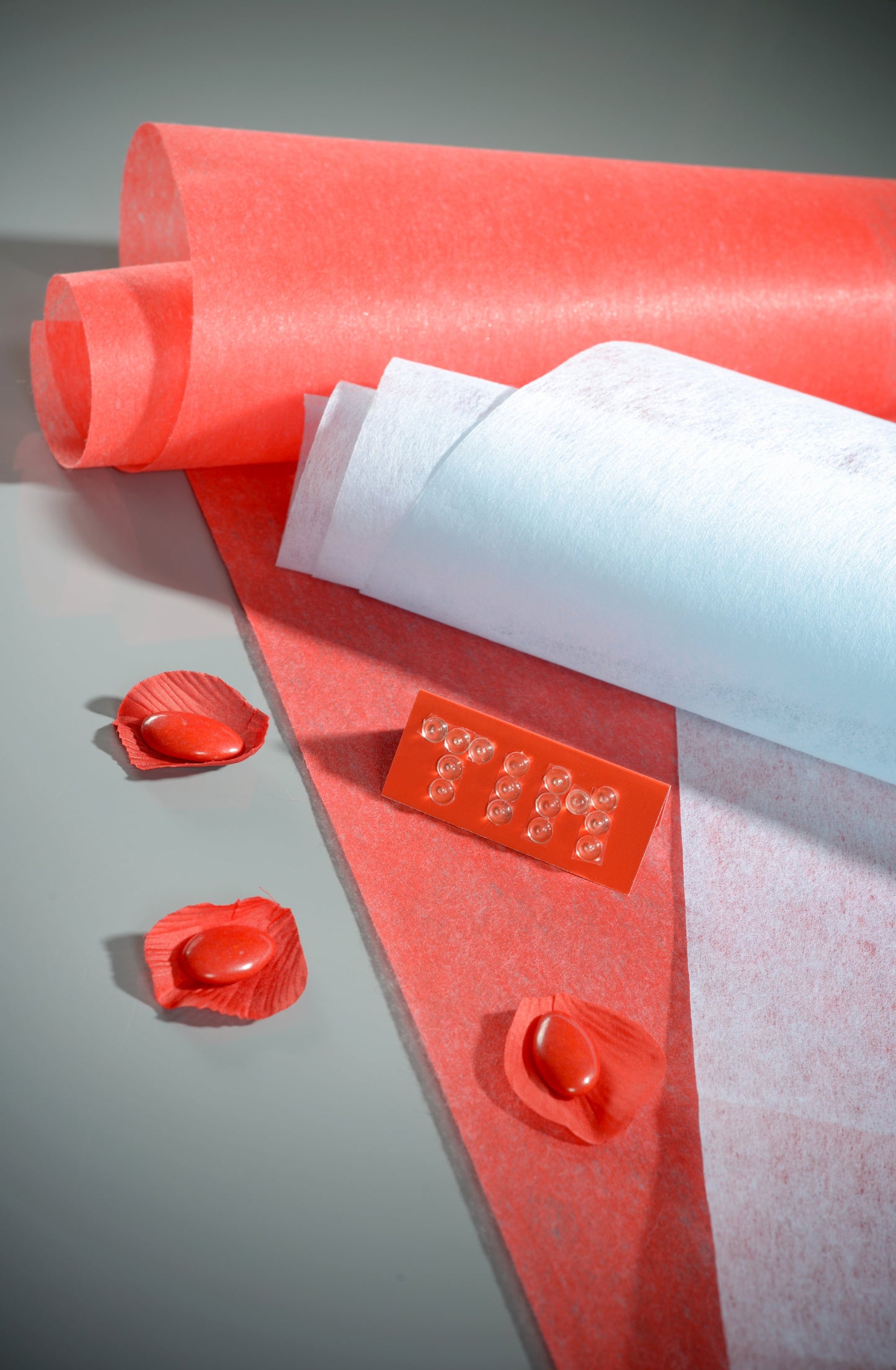 Chemin de table Rouge (10m)