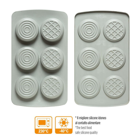 Moule en silicone DecorFlex Duo - Rond