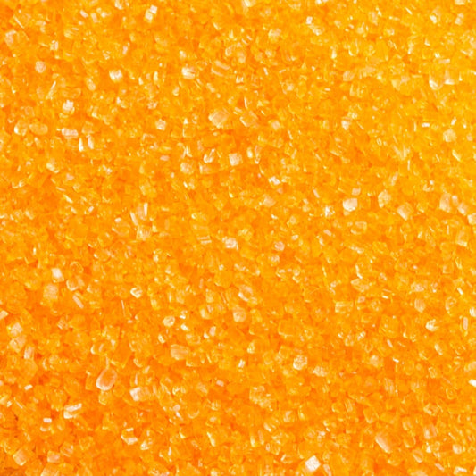 Cristaux de sucre - Orange (100g)