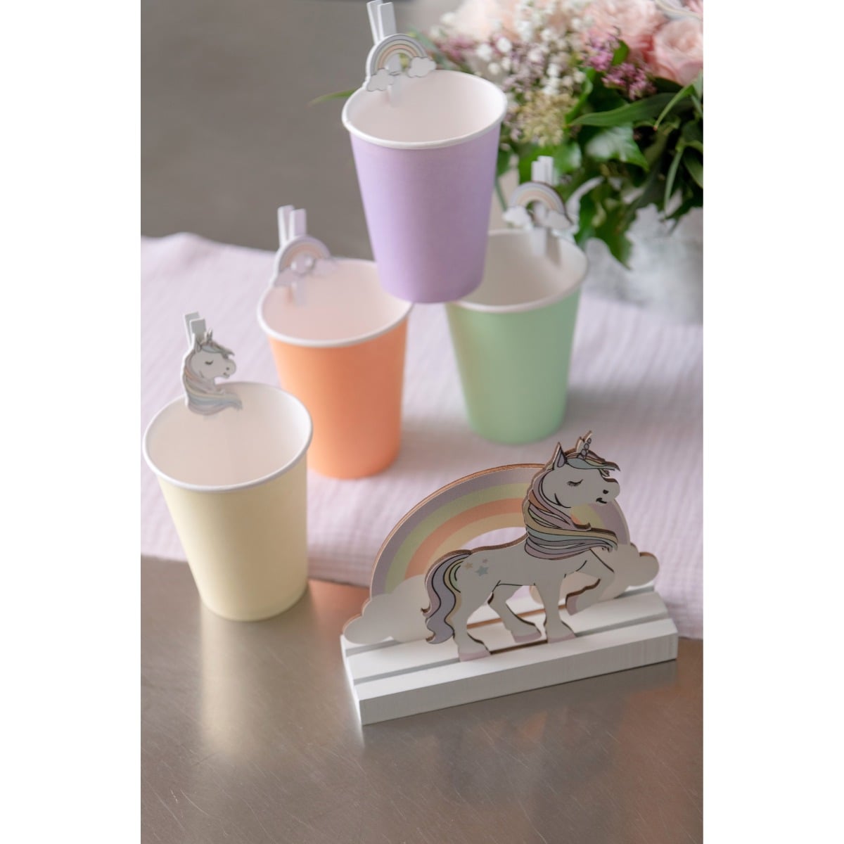 Centre de table - Licorne
