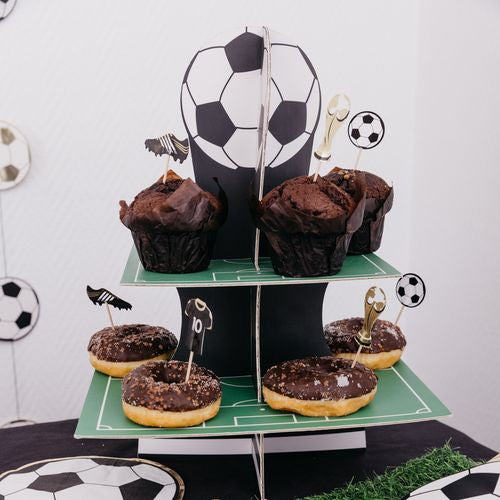 Pics Football recto verso or, blanc et noir (12 pièces)