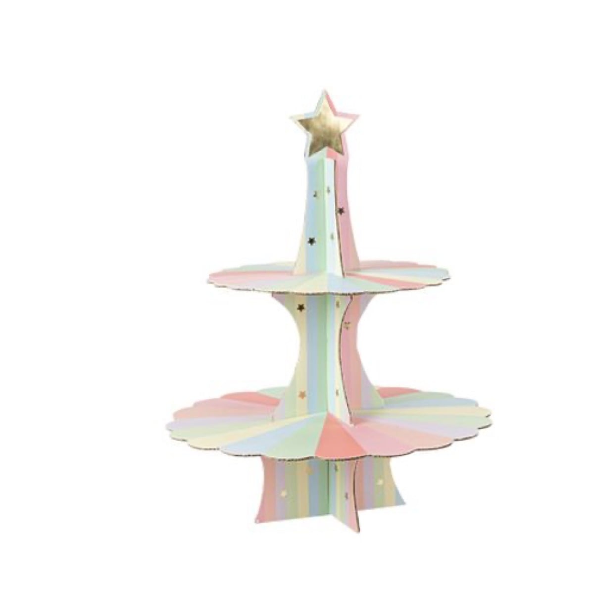 Stand à Cupcake Multicolore