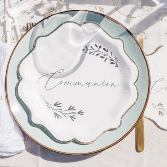 Assiettes Communion 23cm