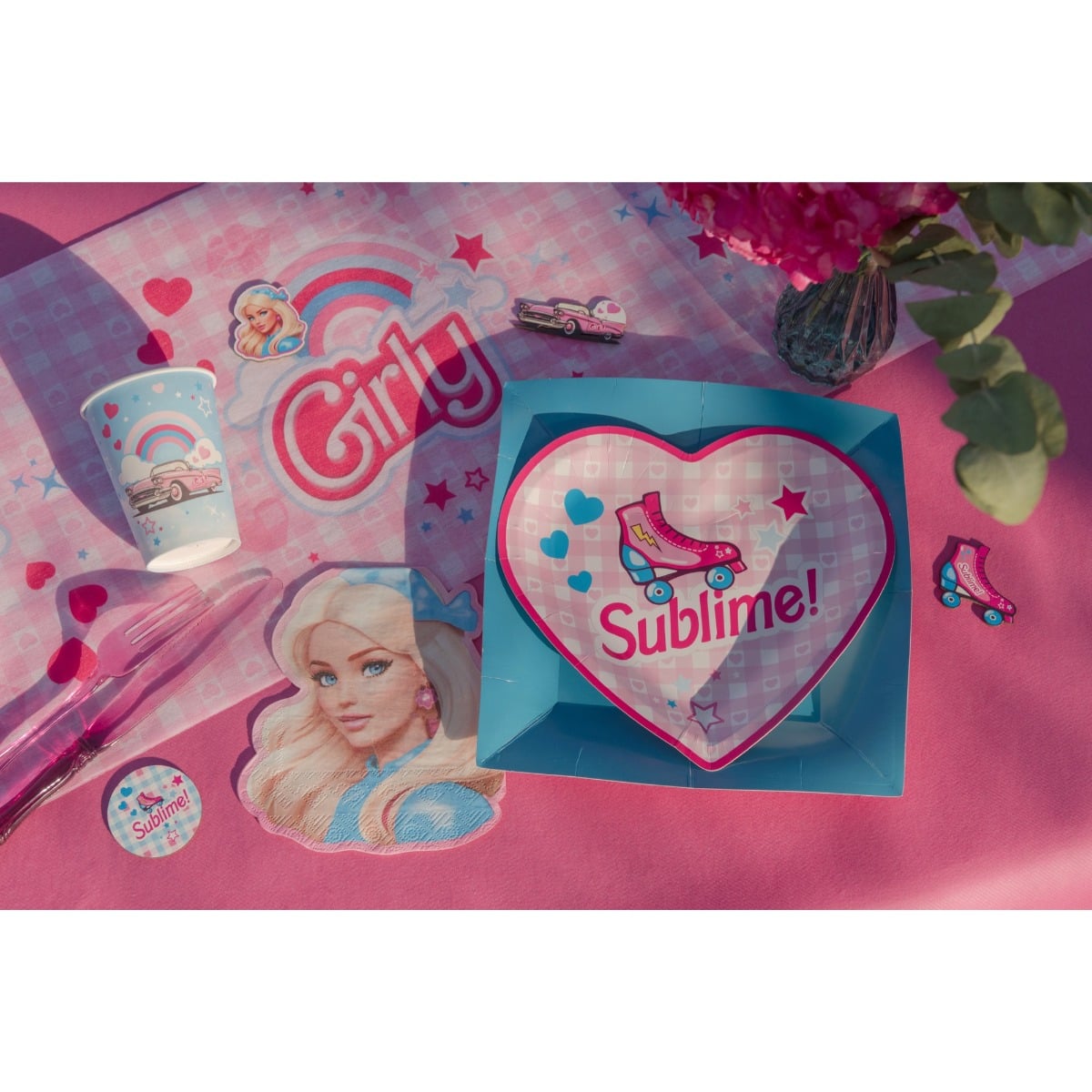 Serviette Girly Barbie (20pcs)