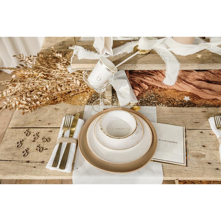 Décorations 50 en bois
