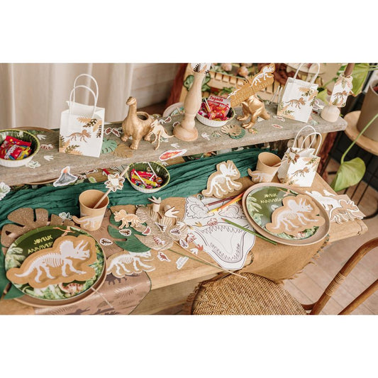 Assiettes Dinosaures (6 pièces)