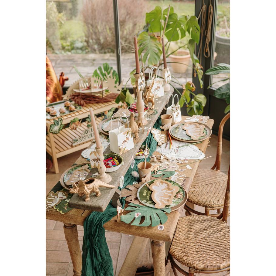 Assiettes Dinosaures (6 pièces)