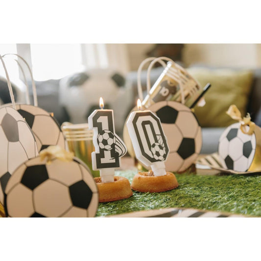 Bougie Chiffre Football