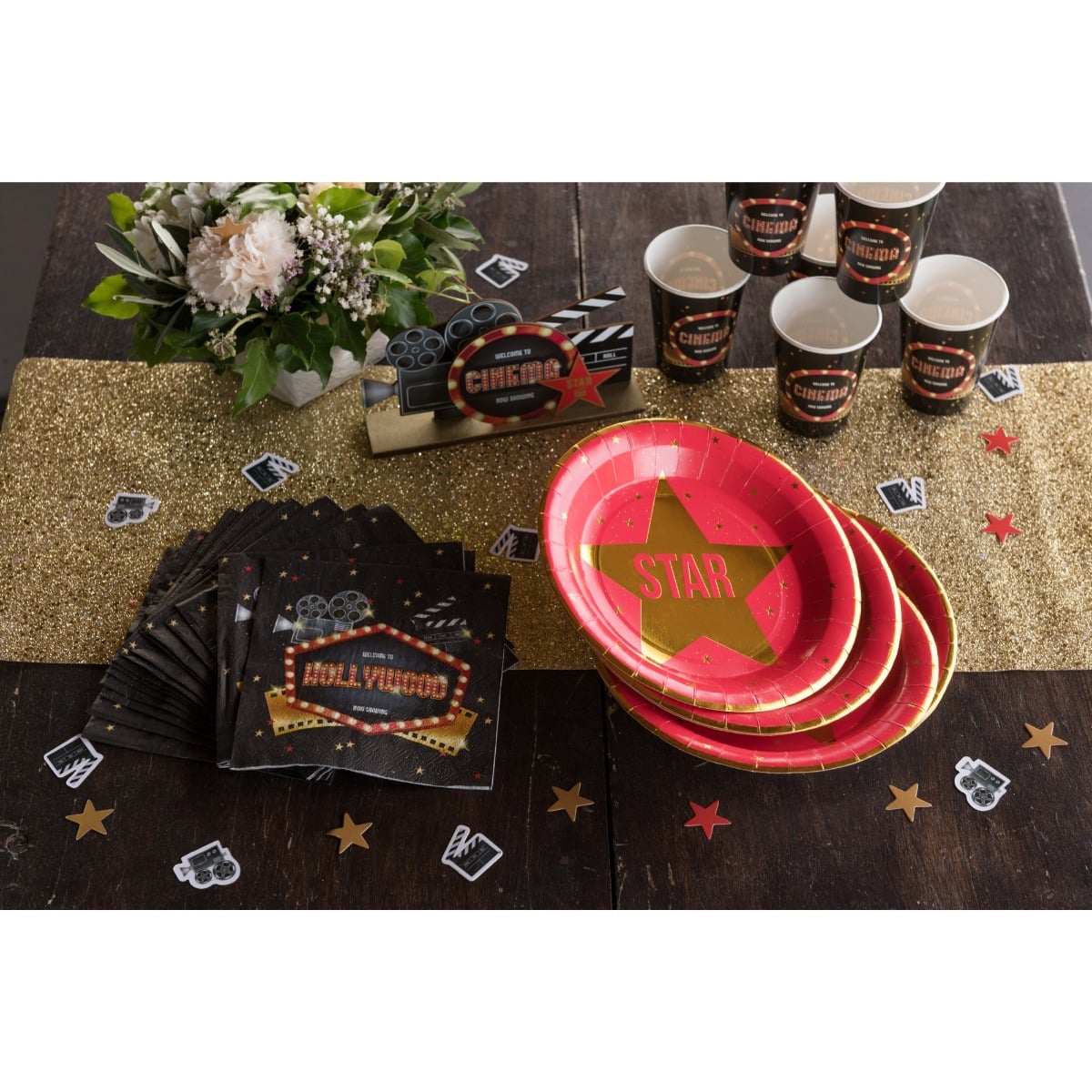 Serviettes Hollywood (20pcs)