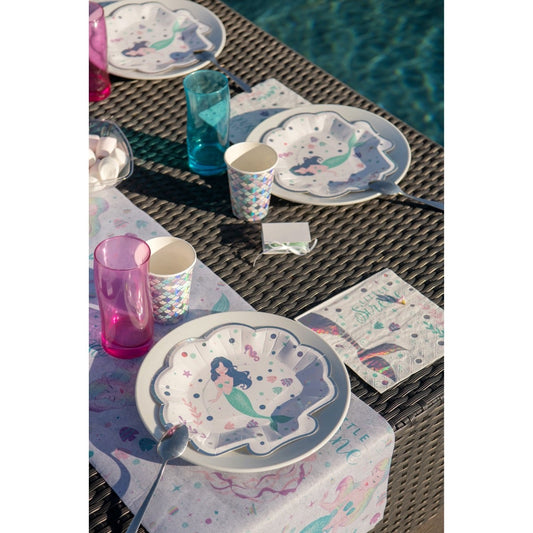 Assiettes Sirène (10pcs)