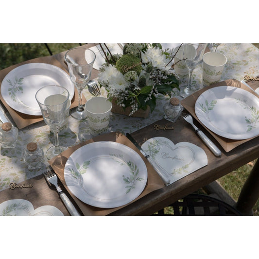 Assiettes - Bonheur (10pcs)