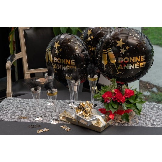 Ballon alu - Bonne Année