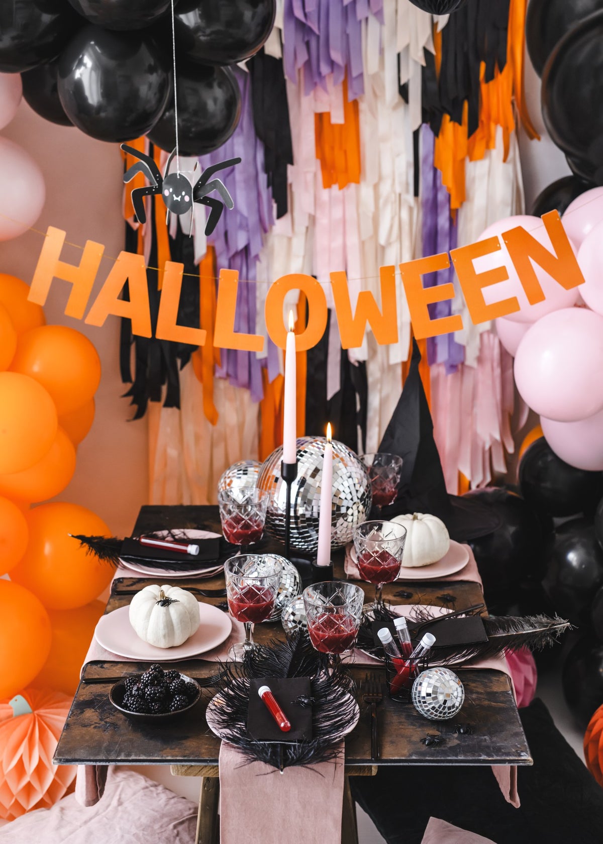 Guirlande Halloween - Orange (2.5m)