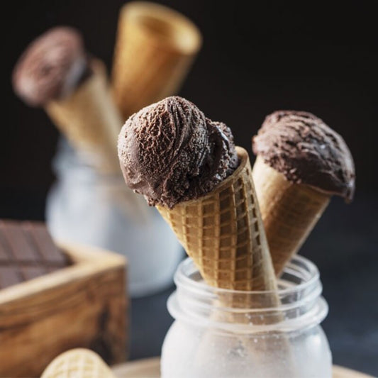 Cornets à glace gaufrette 1 boule (15pcs)