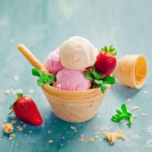 12 pots à glaces en azyme