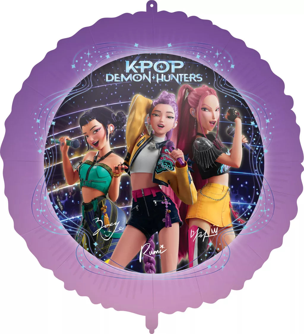 Ballon Alu KPop Demon Hunters Honmoon - 46cm