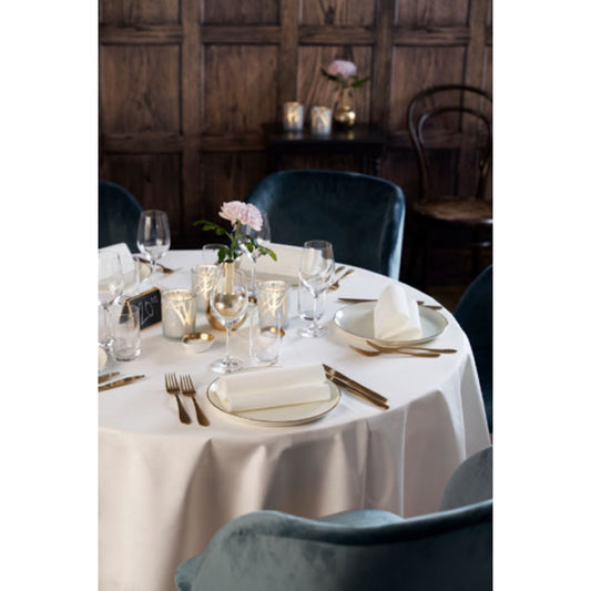 Nappe ronde Evolin® Ø 180 cm - Ivoire