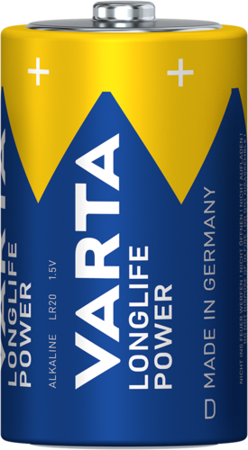 2 Piles Varta Longlife Power D