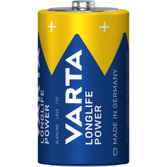 2 Batterien Varta Longlife Power D
