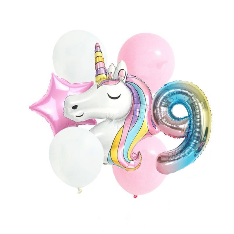 Set de ballons - Licorne - 9