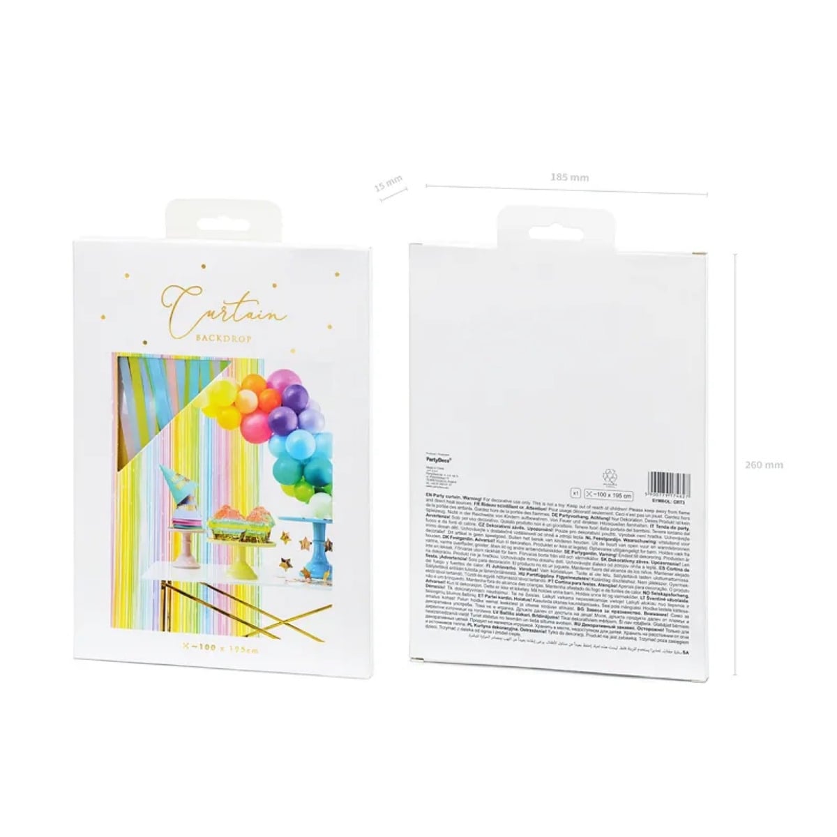 Toile de fond - Multicolor