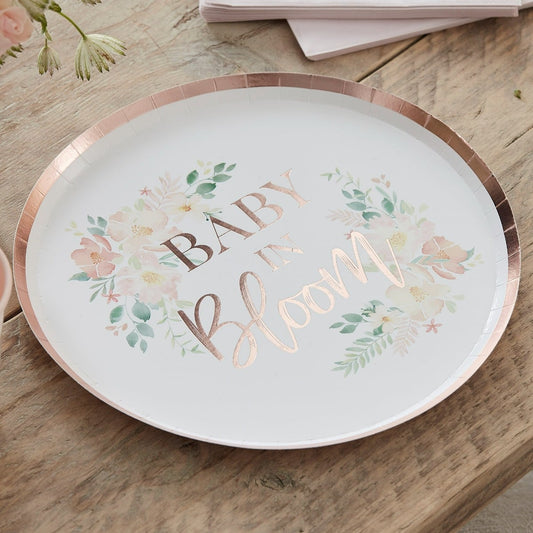 Assiettes - Baby In Bloom (8pcs)
