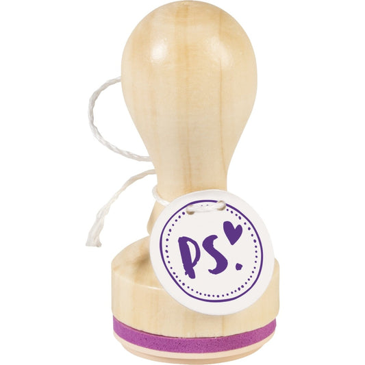 Tampon à motif rond - PS.