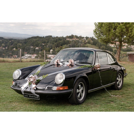 Kit déco voiture Argent (6 pcs)