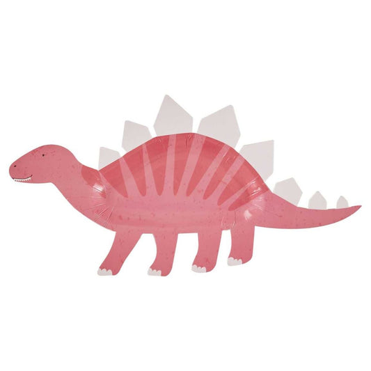 Assiettes - Dino Rose (8pcs)