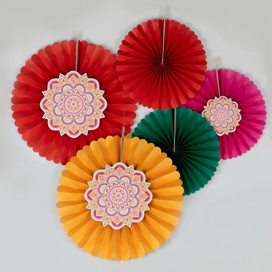 Rosettes Diwali (5pcs)