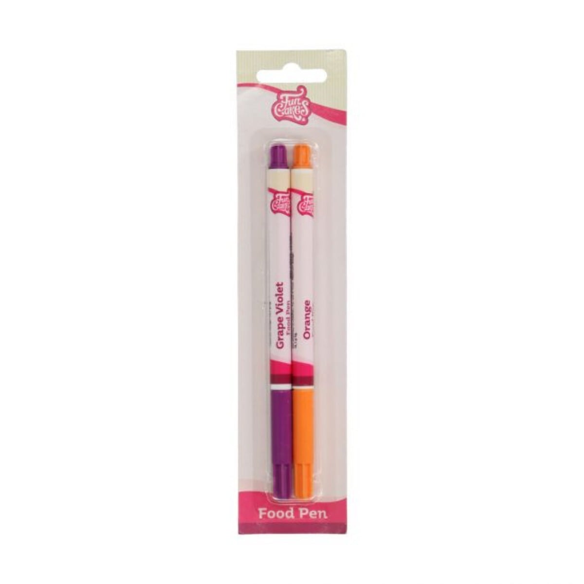 Feutre alimentaire - Violet-Orange (2pcs)