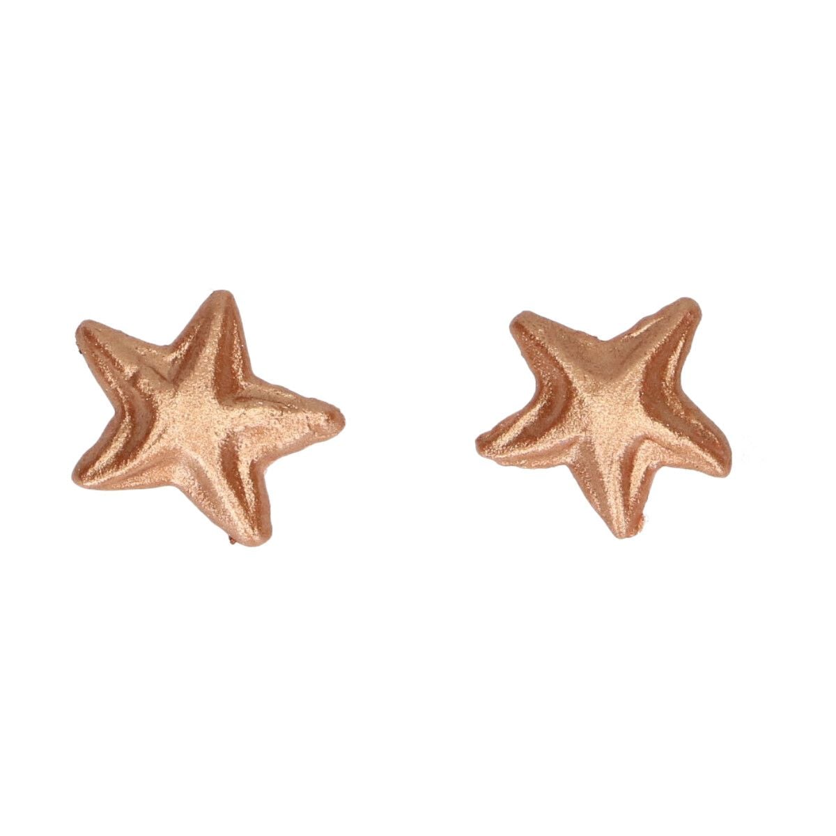 Décorations en pâte à sucre - Etoiles Bronze
