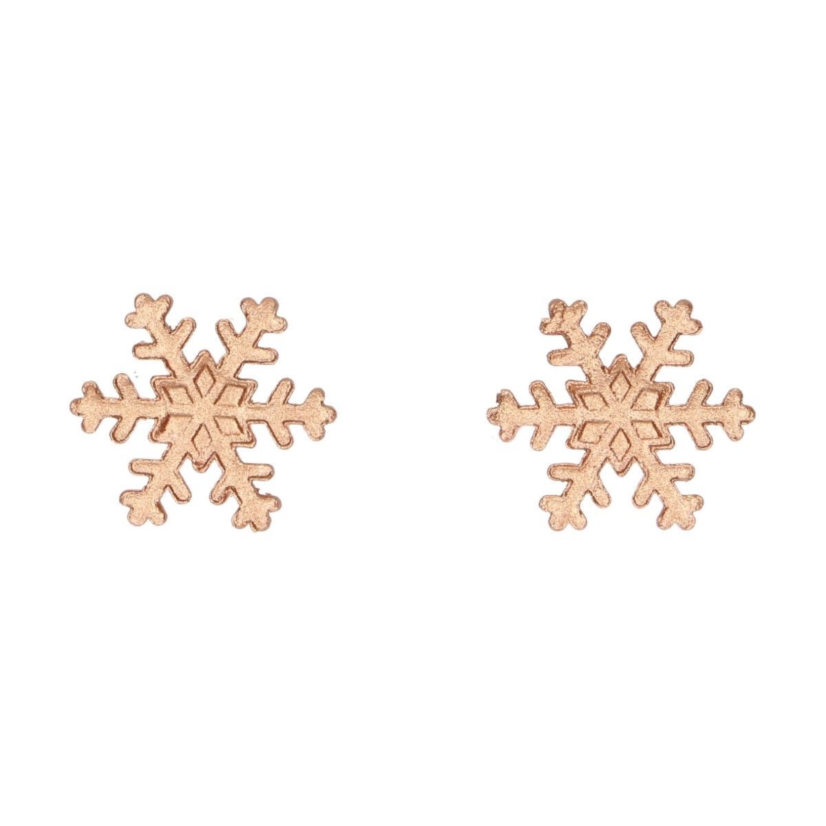 Décorations en sucre - Flocons dorés (5pcs)