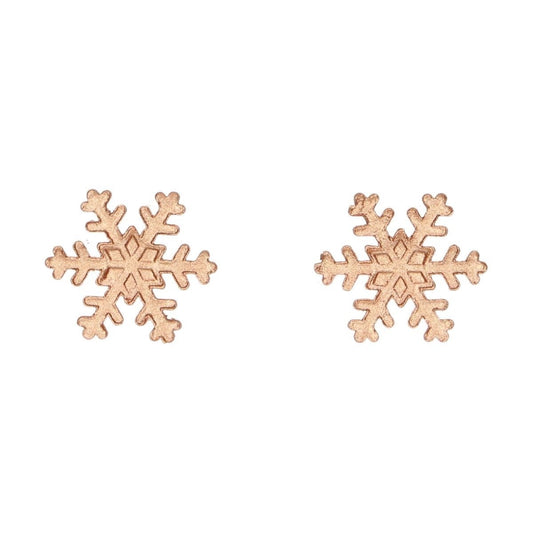 Décorations en sucre - Flocons dorés (5pcs)