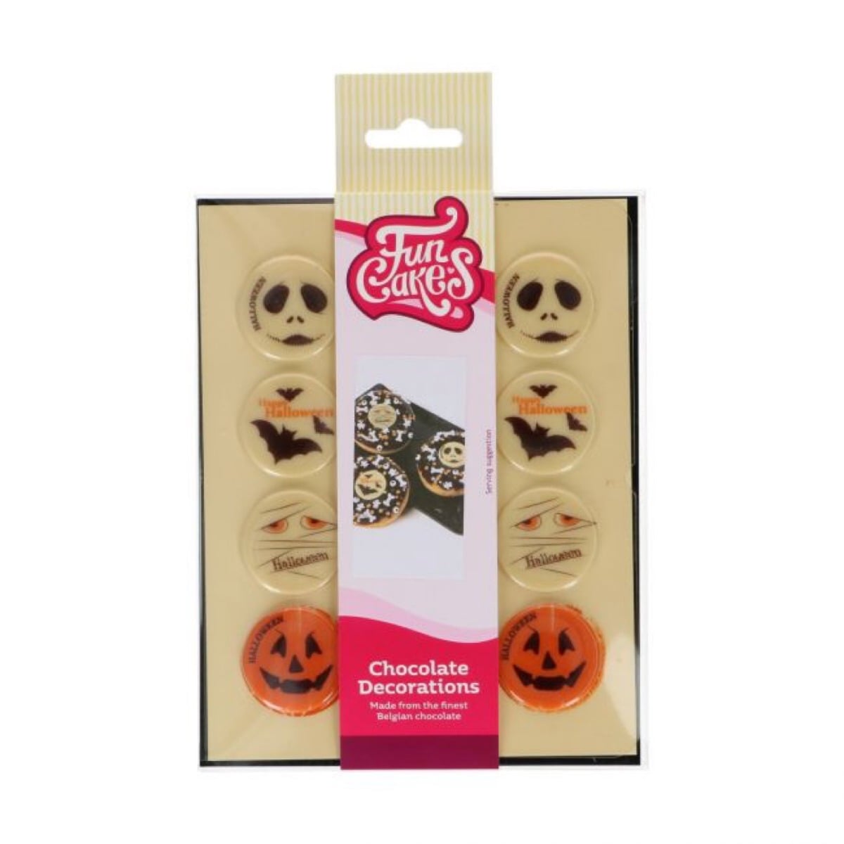 Décorations chocolat - Set Halloween
