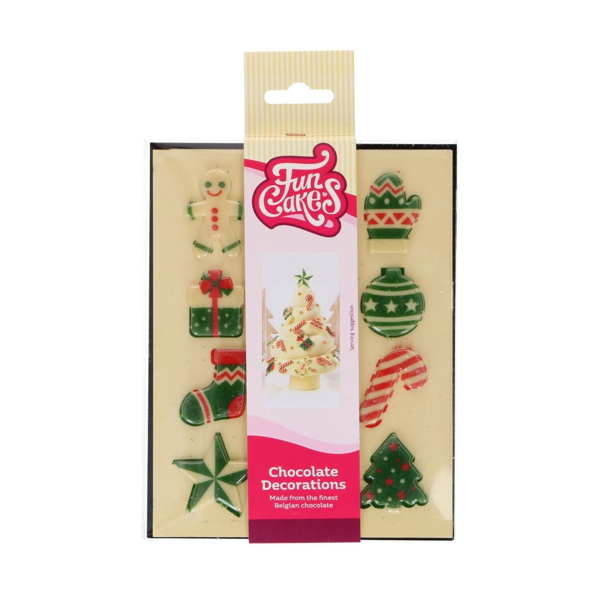 Décorations en chocolat - Figures de noël