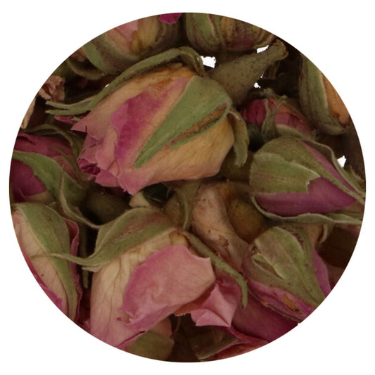 Fleurs séchées comestibles - Boutons de rose (9g)